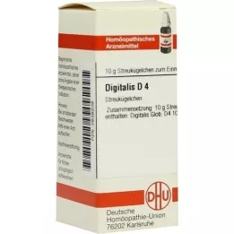 DIGITALIS D 4 globule, 10 g