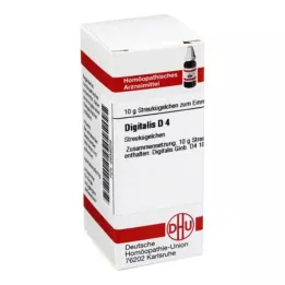 DIGITALIS D 4 globule, 10 g
