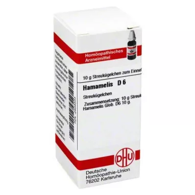HAMAMELIS D 6 kroglic, 10 g