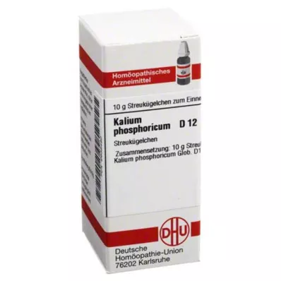 KALIUM PHOSPHORICUM D 12 kroglic, 10 g