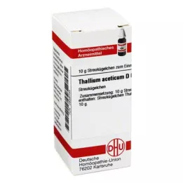 THALLIUM ACETICUM D 6 kroglic, 10 g
