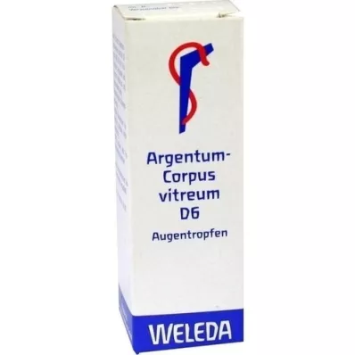 ARGENTUM CORPUS Vitreum D 6 kapljice za oči, 10 ml