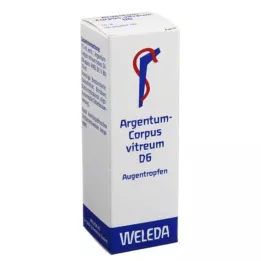 ARGENTUM CORPUS Vitreum D 6 kapljice za oči, 10 ml