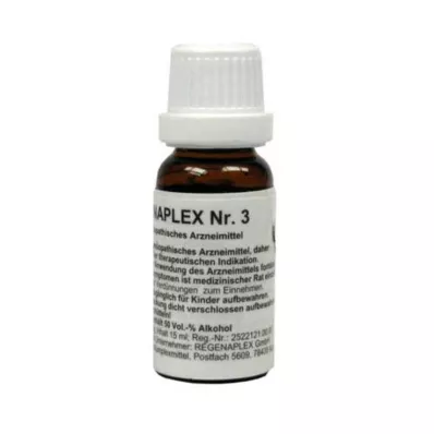 REGENAPLEX Kapljice št. 3, 15 ml REGENAPLEX Kapljice št. 3, 15 ml