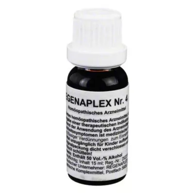REGENAPLEX Kapljice št. 4, 15 ml