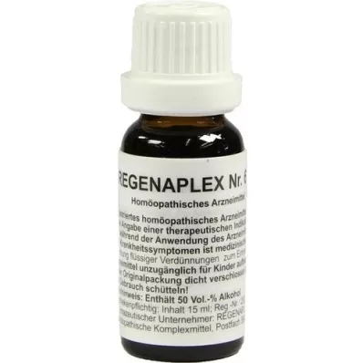 REGENAPLEX Kapljice št. 6, 15 ml
