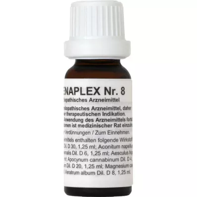 REGENAPLEX Kapljice št. 8, 15 ml