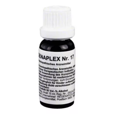 REGENAPLEX Kapljice št. 17, 15 ml