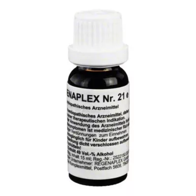 REGENAPLEX Kapljice št. 21 e, 15 ml REGENAPLEX Kapljice št. 21 e, 15 ml