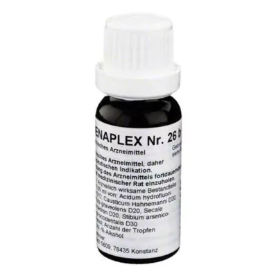 REGENAPLEX Kapljice št. 26 b, 15 ml REGENAPLEX Kapljice št. 26 b, 15 ml