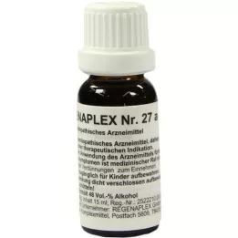 REGENAPLEX št. 27 a kapljice, 15 ml