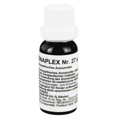 REGENAPLEX št. 27 a kapljice, 15 ml REGENAPLEX št. 27 a kapljice, 15 ml