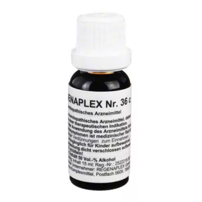 REGENAPLEX Kapljice št. 36 c, 15 ml REGENAPLEX Kapljice št. 36 c, 15 ml