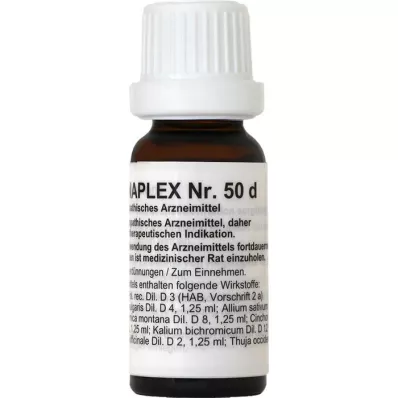 REGENAPLEX Kapljice št. 50 d, 15 ml