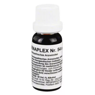 REGENAPLEX št. 54 a kapljice, 15 ml REGENAPLEX št. 54 a kapljice, 15 ml