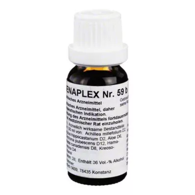 REGENAPLEX Kapljice št. 59 b, 15 ml REGENAPLEX Kapljice št. 59 b, 15 ml