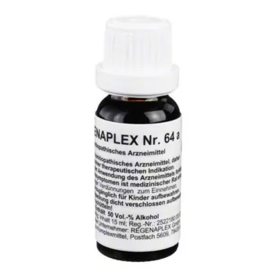 REGENAPLEX št. 64 a kapljice, 15 ml