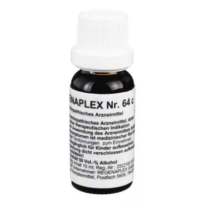 REGENAPLEX Kapljice št. 64 c, 15 ml