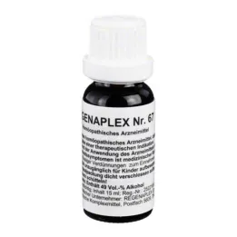 REGENAPLEX Kapljice št. 67, 15 ml