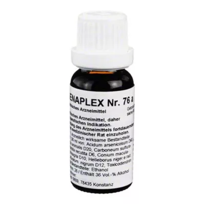 REGENAPLEX št. 76 a kapljice, 15 ml REGENAPLEX št. 76 a kapljice, 15 ml