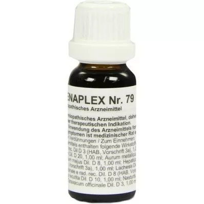 REGENAPLEX Kapljice št. 79, 15 ml