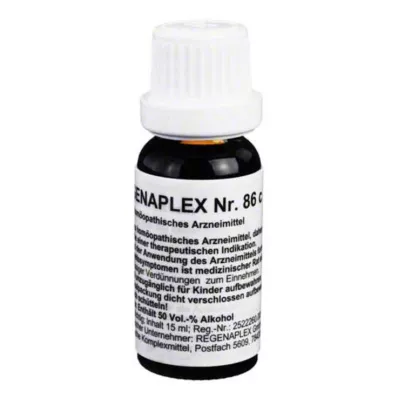 REGENAPLEX Kapljice št. 86 c, 15 ml REGENAPLEX Kapljice št. 86 c, 15 ml