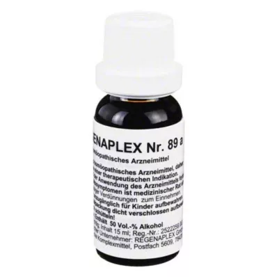 REGENAPLEX št. 89 a kapljice, 15 ml REGENAPLEX št. 89 a kapljice, 15 ml