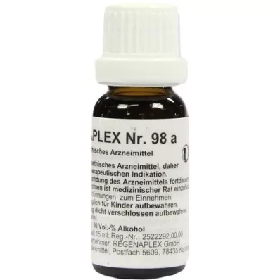 REGENAPLEX št. 98 a kapljice, 15 ml