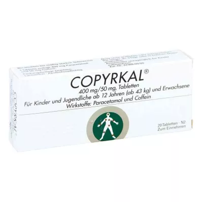 COPYRKAL Tablete, 20 kosov