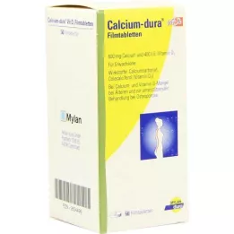 CALCIUM DURA Vit D3 filmsko obložene tablete, 50 kosov