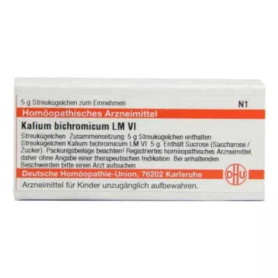 KALIUM BICHROMICUM LM VI Globule, 5 g