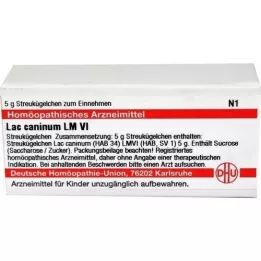 LAC CANINUM LM VI Globule, 5 g