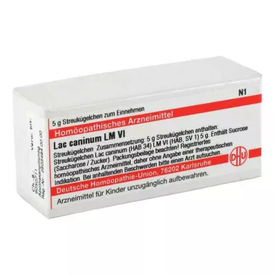 LAC CANINUM LM VI Globule, 5 g LAC CANINUM LM VI Globule, 5 g