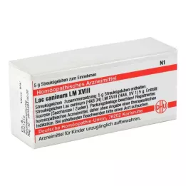 LAC CANINUM LM XVIII Globule, 5 g