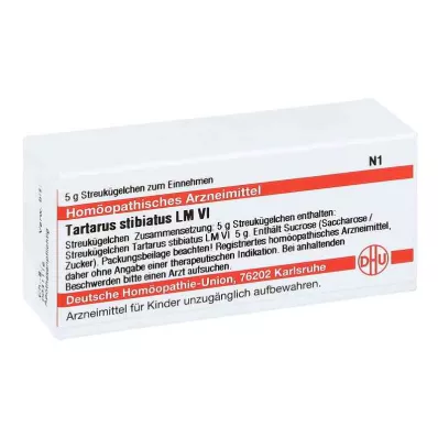 TARTARUS STIBIATUS LM VI Globule, 5 g TARTARUS STIBIATUS LM VI Globule, 5 g