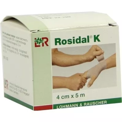 ROSIDAL K bandaža 4 cmx5 m, 1 kos