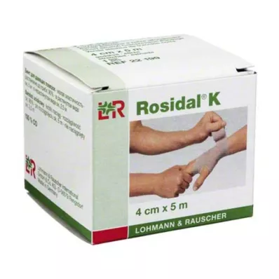 ROSIDAL K bandaža 4 cmx5 m, 1 kos