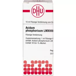 ACIDUM PHOSPHORICUM LM XVIII Razredčenje, 10 ml