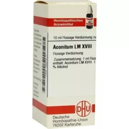 ACONITUM LM XVIII Razredčenje, 10 ml