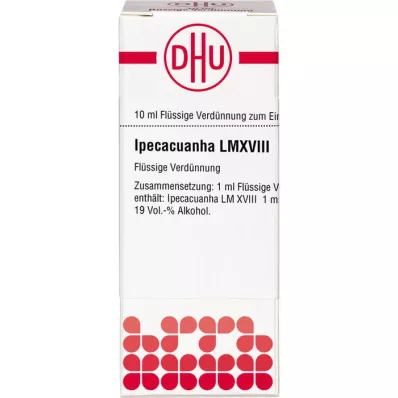 IPECACUANHA LM XVIII Razredčenje, 10 ml