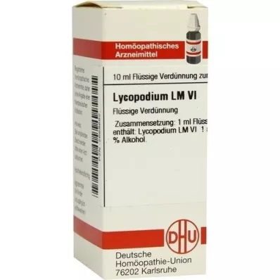 LYCOPODIUM LM VI Razredčenje, 10 ml