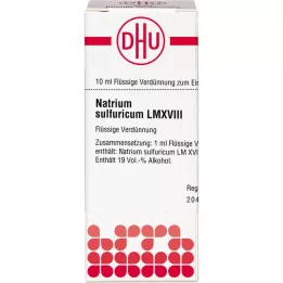 NATRIUM SULFURICUM LM XVIII Razredčenje, 10 ml