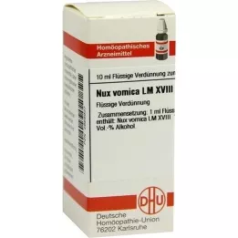 NUX VOMICA LM XVIII Razredčenje, 10 ml