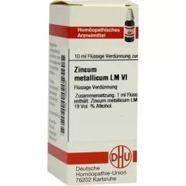 ZINCUM METALLICUM LM VI Razredčenje, 10 ml