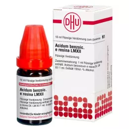 ACIDUM BENZOICUM e resina LM XII Raztopina, 10 ml