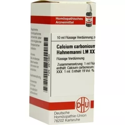 CALCIUM CARBONICUM Hahnemanni LM XXX Raztopina, 10 ml