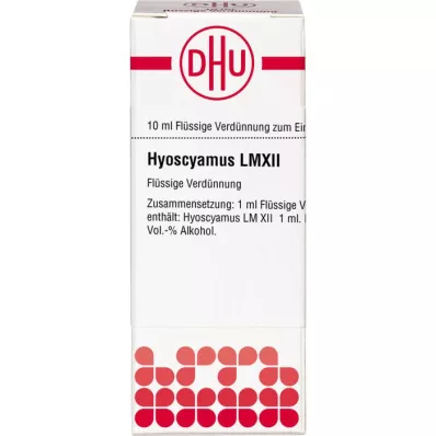 HYOSCYAMUS LM XII Razredčenje, 10 ml