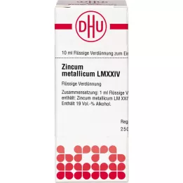 ZINCUM METALLICUM LM XXIV Razredčenje, 10 ml