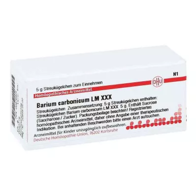 BARIUM CARBONICUM LM XXX Globule, 5 g