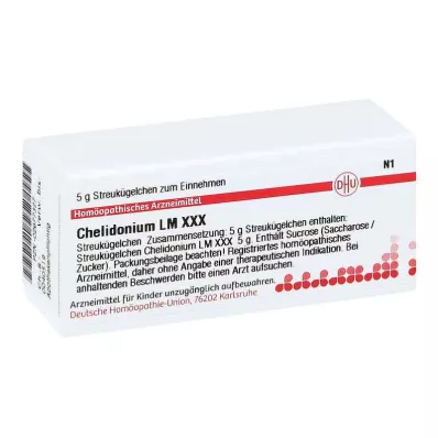 CHELIDONIUM LM XXX Globule, 5 g CHELIDONIUM LM XXX Globule, 5 g